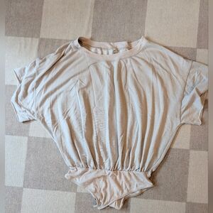 Free People Bodysuit Tee